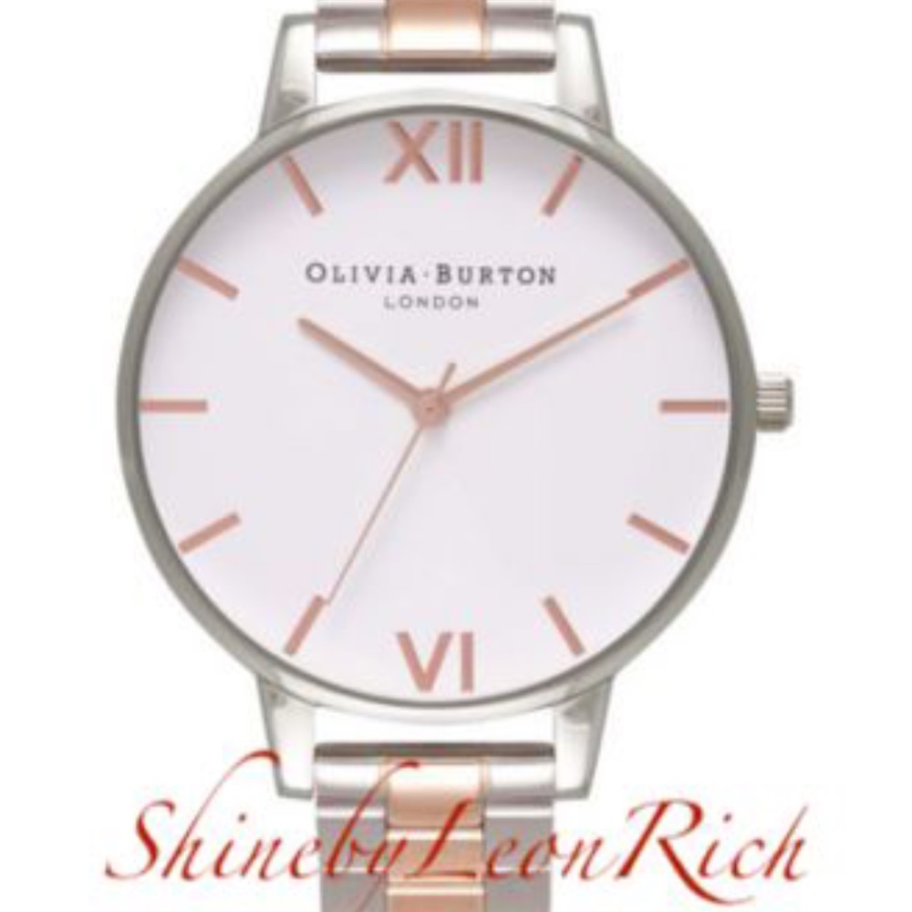 Olivia Burton Women's Two-Tone Stainless Steel Bracelet Watch 34mm